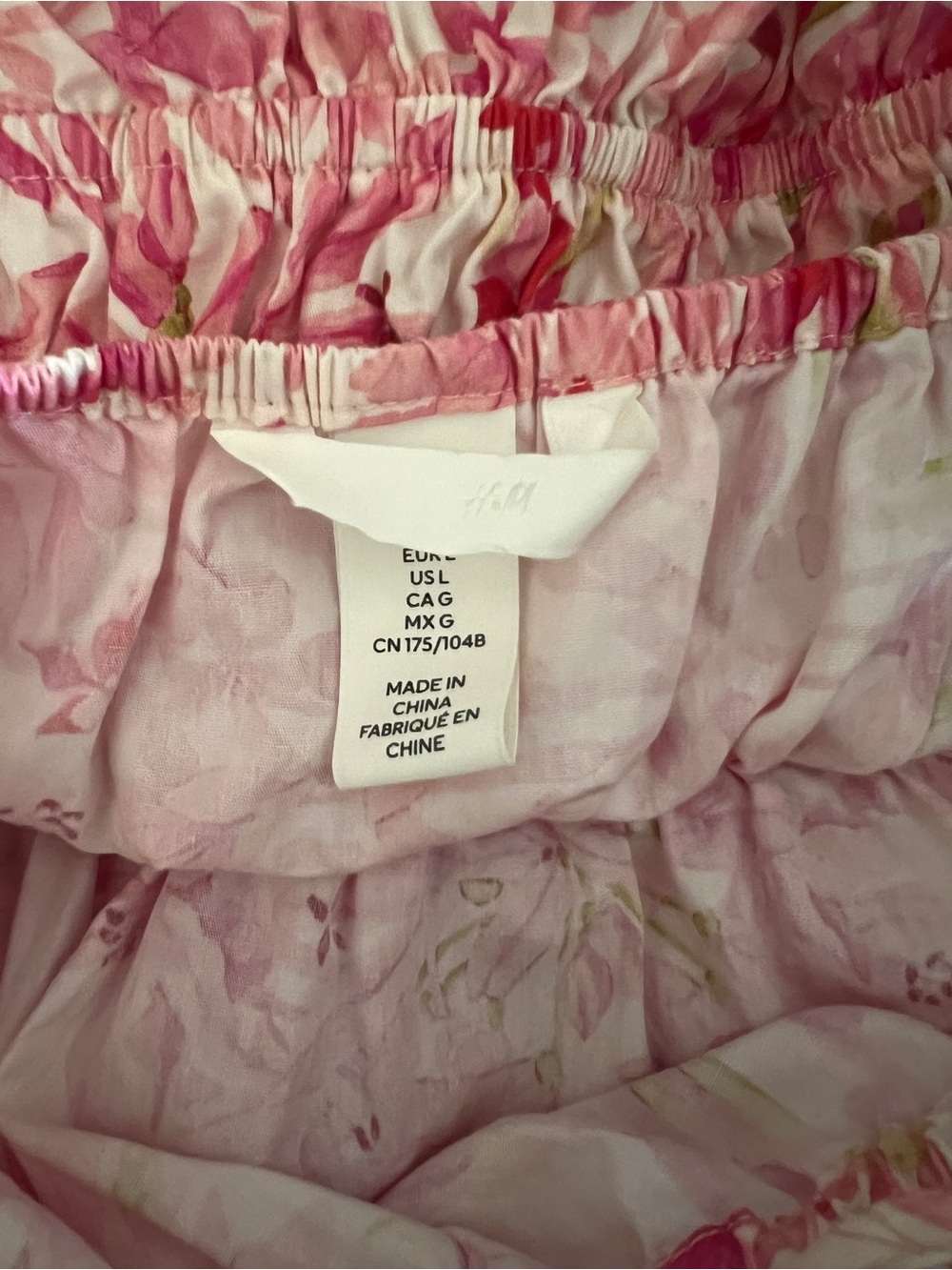 Floral Pink Maxi Skirt - Lightweight Summer Sleeveless - Picture 5 of 10